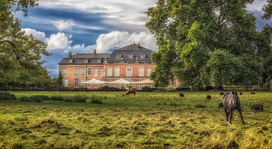 Hex Castle, Heers, Belgium